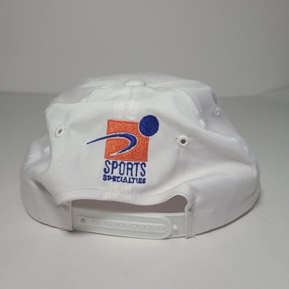 Vintage 90s Florida Gators Script Specialties White Snapback Hat/Cap - Picture 8 of 8